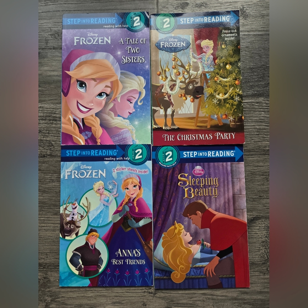Disney Frozen and Sleeping Beauty Book Set